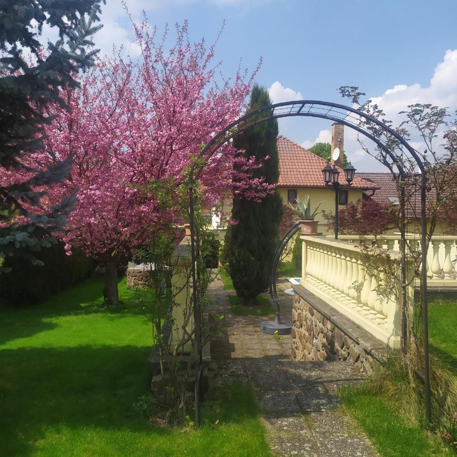 Penzion a Restaurace Nad Hradem Křivoklát Esterno foto