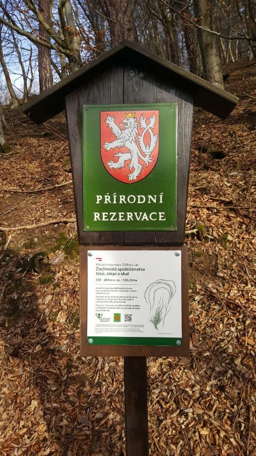 Penzion a Restaurace Nad Hradem Křivoklát Esterno foto
